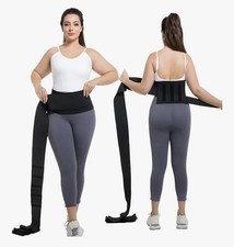 LARGE SIZE Waist Trainer for Women Plus Size Adjustable Stomach Bandage A411-17