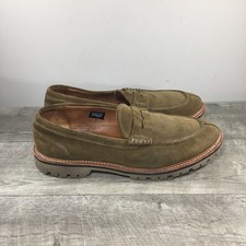 Allen Edmonds Freeport  Moss Green Suede Weat...