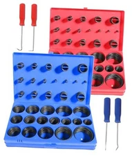 826pcs O Ring Assortment Kit,Nitrile Rubber O Ring Kit with 4 Pick & Hook,Car 