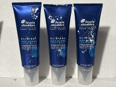 3x Head & Shoulders Clinical Dandruff Defense Conditioner Dry Scalp Rescue DMG 2