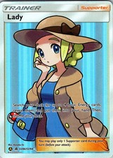 Lady SV86/SV94 Ultra Rare Hidden Fates Shiny Vault Pokemon Holo Near Mint on eBay