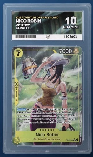 Robin Alt Art Op15-109 English Ace 10 Graded