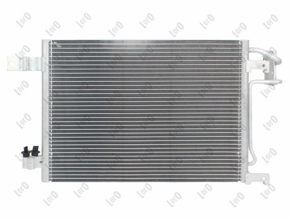 ABAKUS Air Conditioner Condenser 023-016-0016 Jeep, New, Without Receiver Dryer