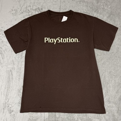 Travis Scott Cactus Jack PlayStation Motherboard Logo T-Shirt Size Large