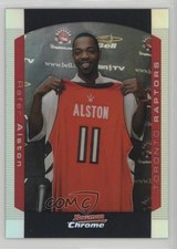 2004-05 Bowman Draft Chrome Refractor 226/300 Rafer Alston #52 h8k