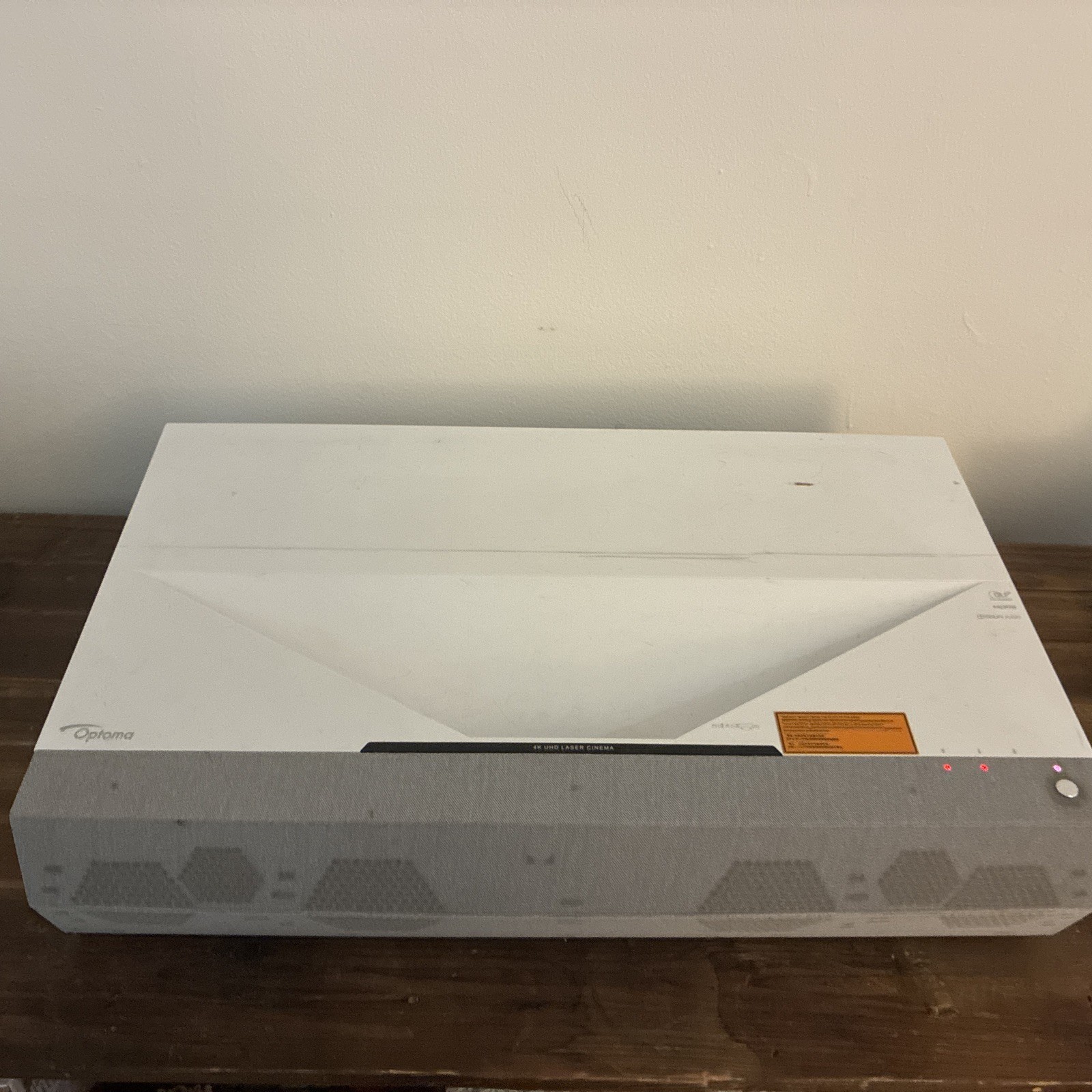 Optoma CinemaX P2 XPR 4K UHD Ultra-Short Throw DLP Home Theater Projector