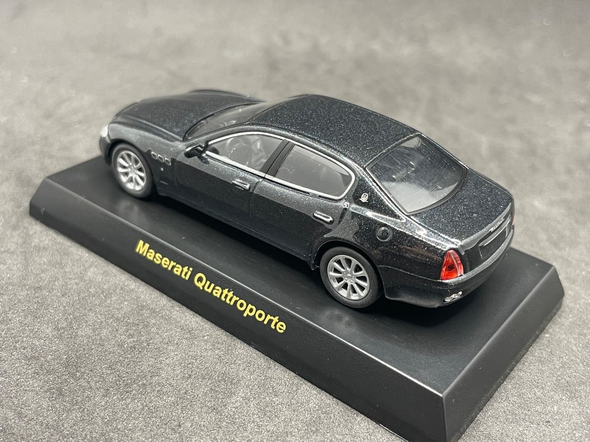 Kyosho 1/64 Maserati collection Quattroporte black diecast model