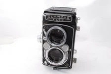 (7982) RARE!! Olympus Flex BII TLR 6x6 120 Film Camera 75mm F2.8 Lens from JAPAN