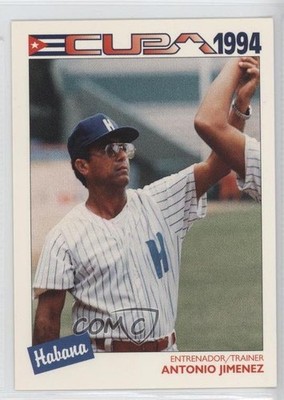 1994 Cuban League Antonio Jimenez #64 0q3
