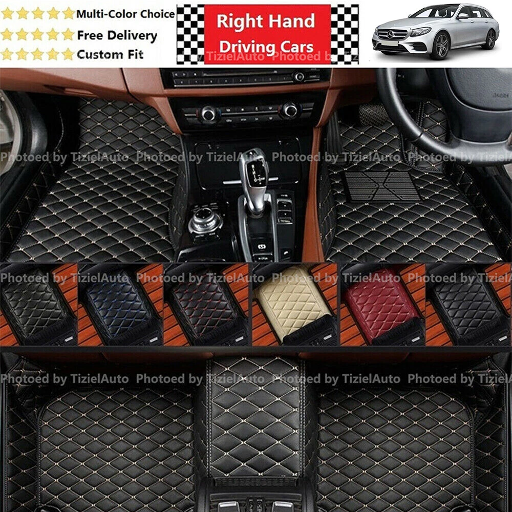 Custom Fit Full Surrounded 3D Car Floor Mats for Mercedes E Class