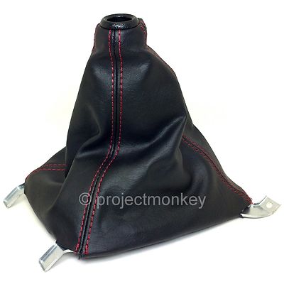 OEM Honda 96-00 Civic EK Type R Red Stitch Shift Boot Shiftboot