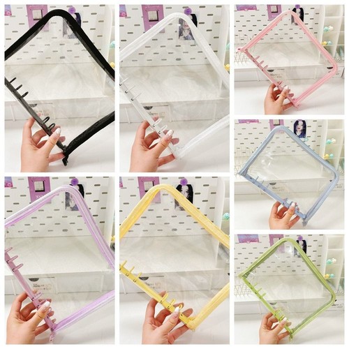 PVC A5 Binder Photocard Holder Idol Card Collect Book Small Card Storage - Picture 2 of 19