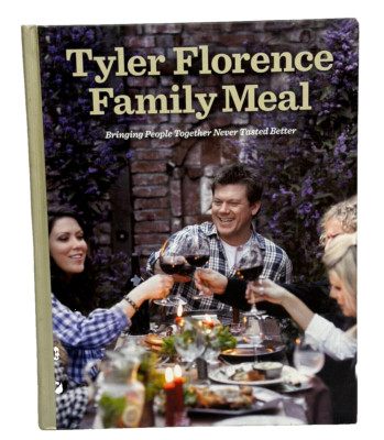 Tyler Florence Family Meal Bringing People Together 2010 Hardcover *Signed*