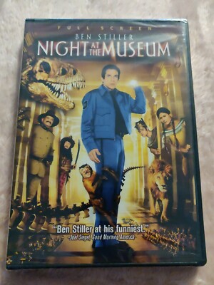 Night at the Museum  DVD, 2007, Wide Screen Ben Stiller Robin Williams  NEW