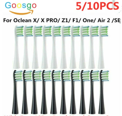 5/10x Sonic Electric Toothbrush Heads for Oclean X/ X PRO/ Z1/ F1/ One/ Air 2/SE