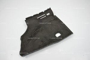 Bentley Continental GT Right trunk boot luggage compartment carpet with sticker