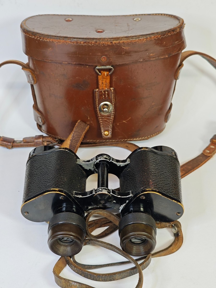 Rare! German WWII 6x30 OIGEE Troigigant Binoculars D.R.P. with