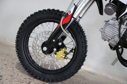 90cc Dirt Trail PIT Bike Motor 2 wheels Electric Start Semi Auto Junior Bike blu - Picture 15 of 16