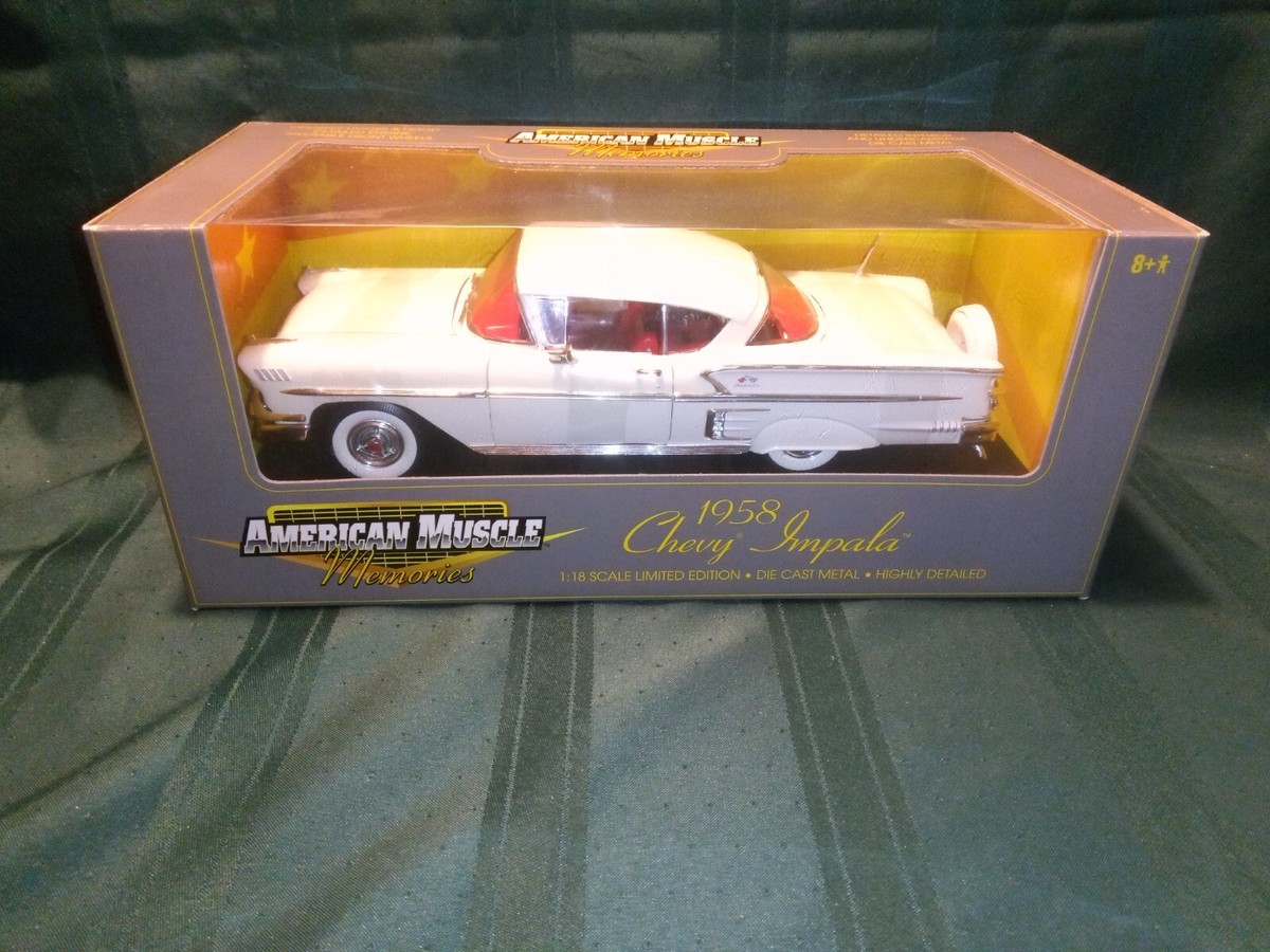ミニカー American Muscle 1/18 1958 Chevy Impala 1:18 Scale ERTL American Muscle Memories #32292 1958 Chevy Impala