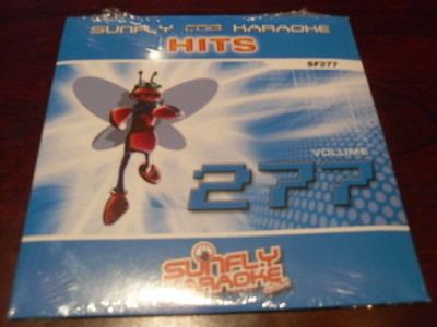 SUNFLY HITS KARAOKE  DISC SF277 VOLUME 277 CD+G SEALED 15 TRACKS