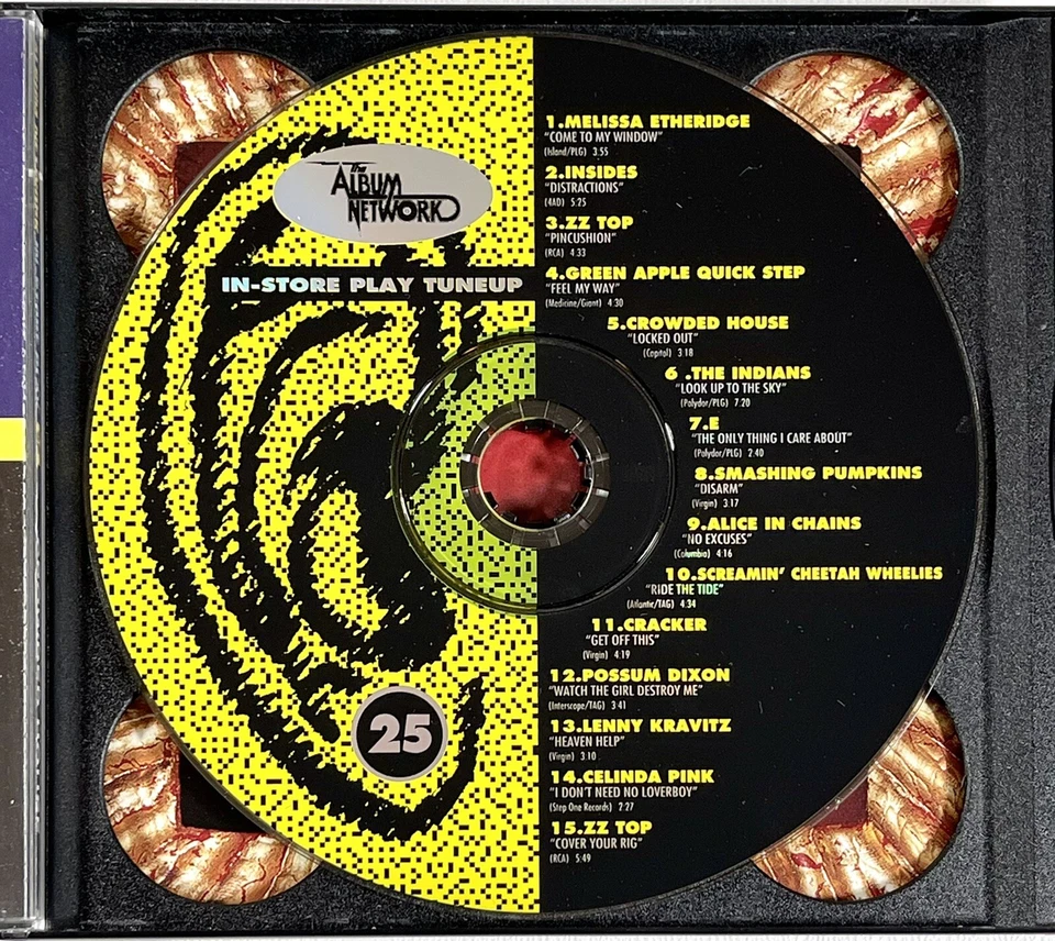 ALICE IN CHAINS The Album Network 1993 Tune Up 2 CD #25 ZZ TOP Lenny Kravitz - Image 4 of 4