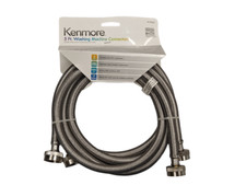 Kenmore 26-59027 Washing Machine Hose 5 Ft 3/4 FHT Steel Braid Universal Fit
