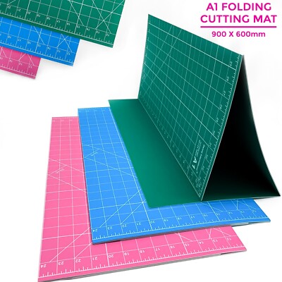 KLAPPBARE A1 SCHNEIDMATTE GRÖSSE RUTSCHFEST SELBSTHEILENDES GITTER HANDWERKLICHES DESIGN 900 X 600 MM