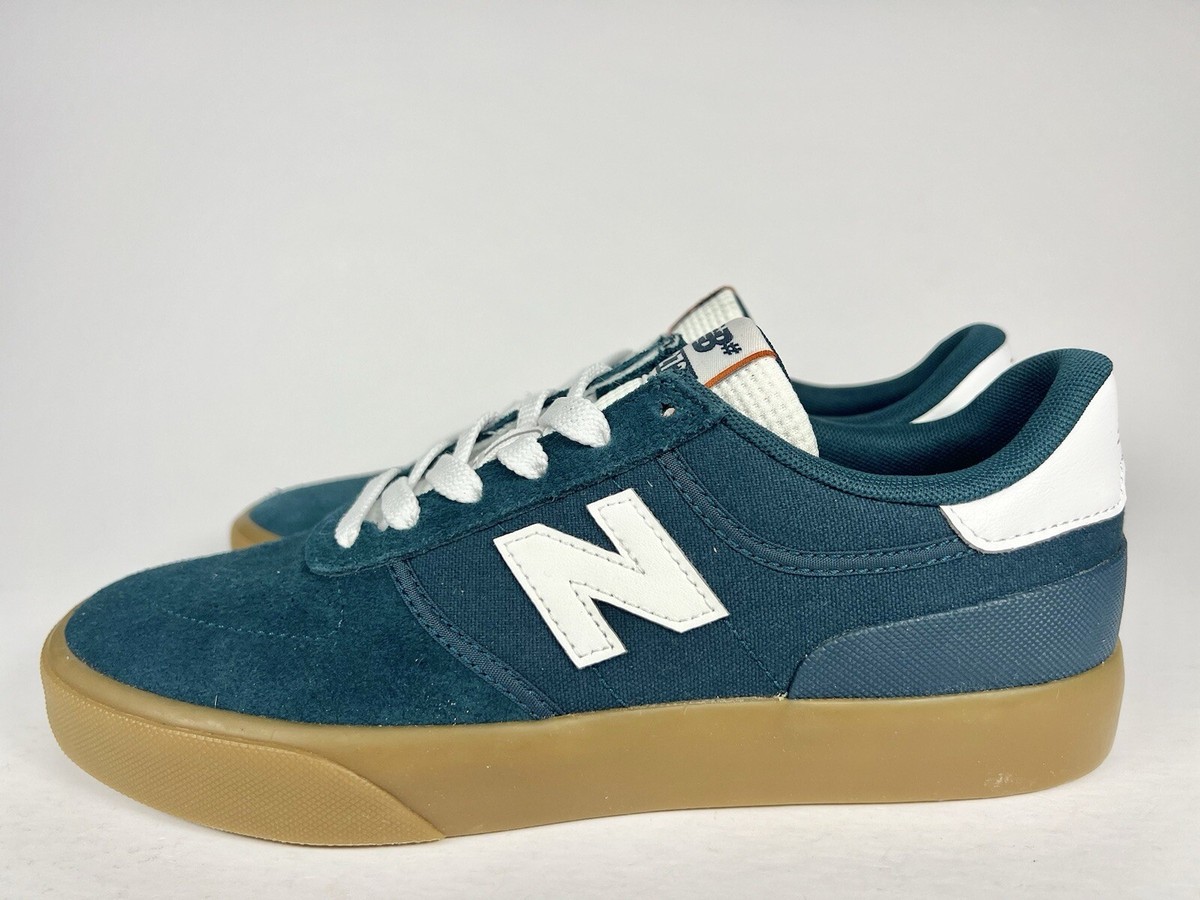 NWB New Balance Numeric 272 Skate Shoe Deep Ocean Gum NM272NOS Unisex 8M/9.5W US New Balance Numeric 272 Deep Ocean Blue Gum NM272NOS Men main image 2