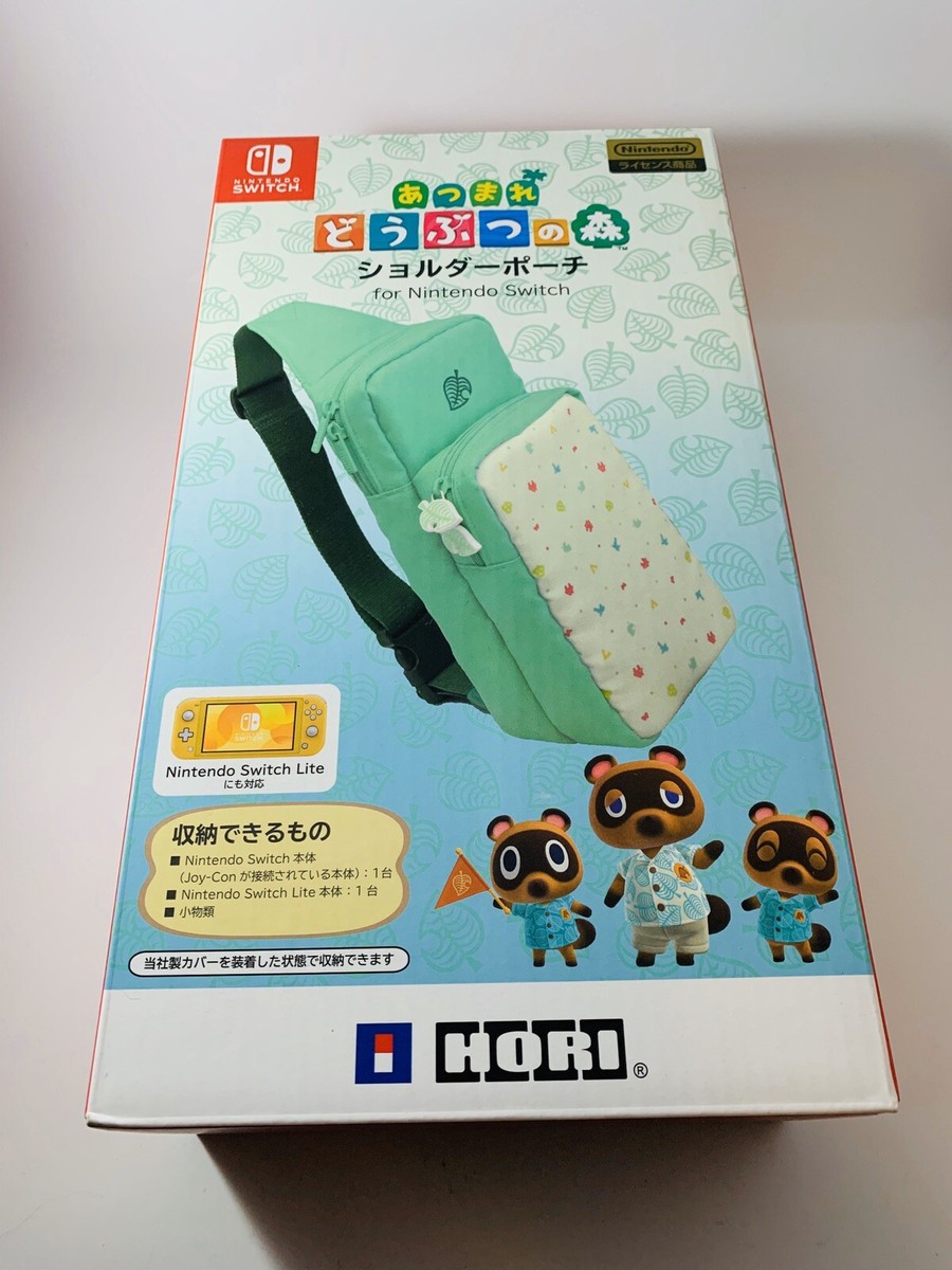 HORI Animal Crossing Shoulder pouch Bag Nintendo Switch NEW Ships from US - Main Image