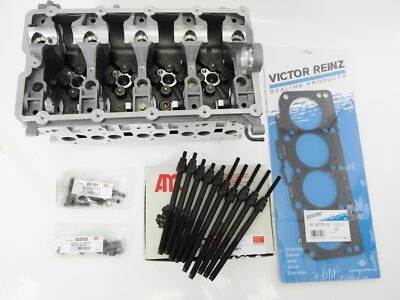 AMC Zylinderkopf vormontiert + Dichtung REINZ 2 Loch für VW 2,0l TDI BKD BMN BMR - Bild 1 von 4
