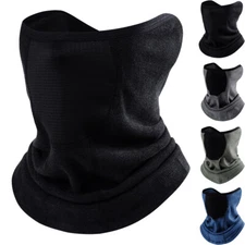Winter Neck Gaiter Face Mask Cold Weather Windproof Warm Ski Scarf for Men Women