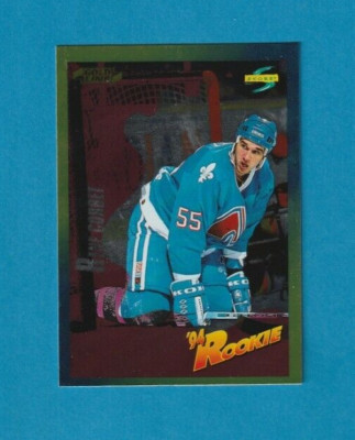 1994-95 Score GOLD LINE parallel # 236 Rene Corbet QUEBEC NORDIQUES