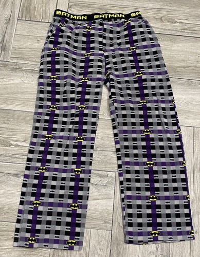 Men's Fleece Lounge Pants Batman DC Comics Merchandise Size XL