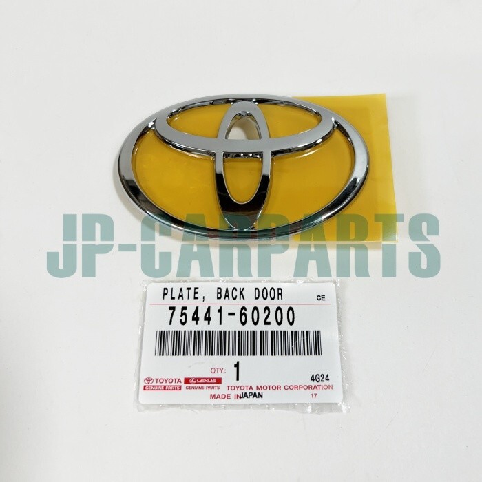 14100円 TOYOTA GENUINE LAND CRUISER KDJ90 KDJ95 KZJ90 BACK DOOR NAME PLATE