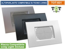 DIFFUSORE AUDIO ALTOPARLANTE INCASSO SCATOLA 503 COMPATIBILE B-TICINO LIVING