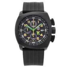 Luminox Tony Kanaan Chronograph 44mm Steel Black Dial Mens Quartz Watch XL.1101