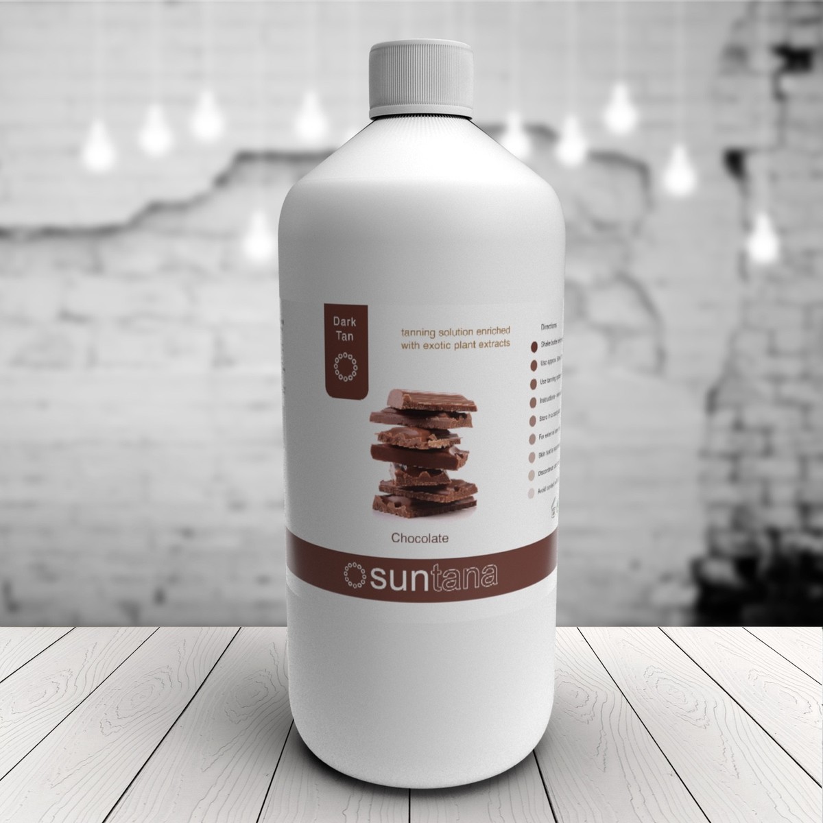 Lot De 3 Flacons Suntana Spray Tan Solution - 1000ml Chacun - Sans Paraben, Végan - Neuf Sous Emballage