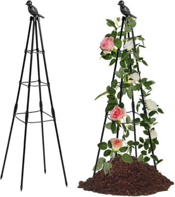 Garden Trellis, Support Plant Stand for Climbing Plants Outdoor and Indoor Trell