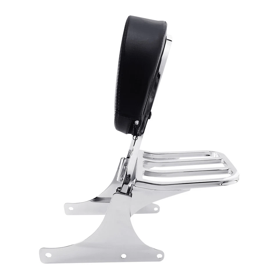 Portaequipajes con respaldo de barra Sissy apto para Harley Heritage Softail FLST 1984-2017 Foto 4 de 4