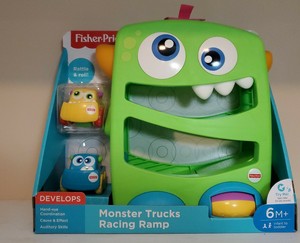 fisher price monster truck racing ramp