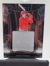Mickey Moniak 2021 Panini Select Rookie Jumbo Swatch Rookie Card No. RJS-MM