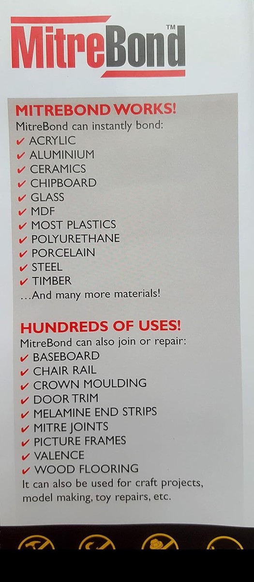 UNIKA ItreBond Superglue & Aerosol Activator – Industrial Strength - View #4