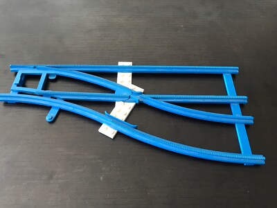 Kreuzungsschiene Lego Zug Gleis 4,5V Weichenpunkt links mit weißen Krawatten x879cx1