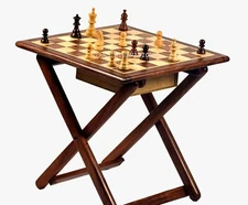 Star International Handmade Magnetic Chess Table