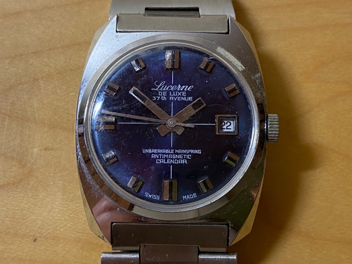 Lucerne Swiss Harry's Watches Lucerne Vintage Lucerne Watch