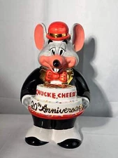 Chuck E. Cheese’s 20th Anniversary- 15” Cookie Jar - Clay Art - K & L enterprise