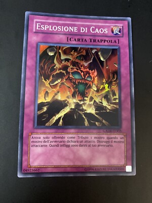 Yu Gi Oh Explosion Des Chaos Gx04-it003 Super Rare