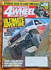 Petersen's 4 Wheel & Off Road Magazine December 2008 Truck Trail Buildups Chevy