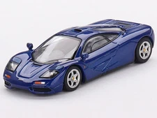 Mini GT 1:64 McLaren F1 Cobalt Blue Diecast Model Car MGT00629-1H