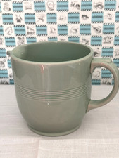 Vintage Wood's Ware Beryl Utility green Custard jug 1.5 pint VGC